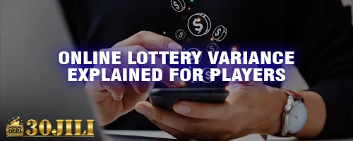 Online Lottery Variance Explained for Players